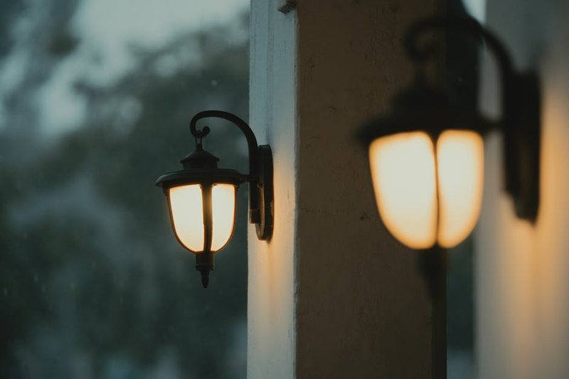 Tall Floor Standing Lantern